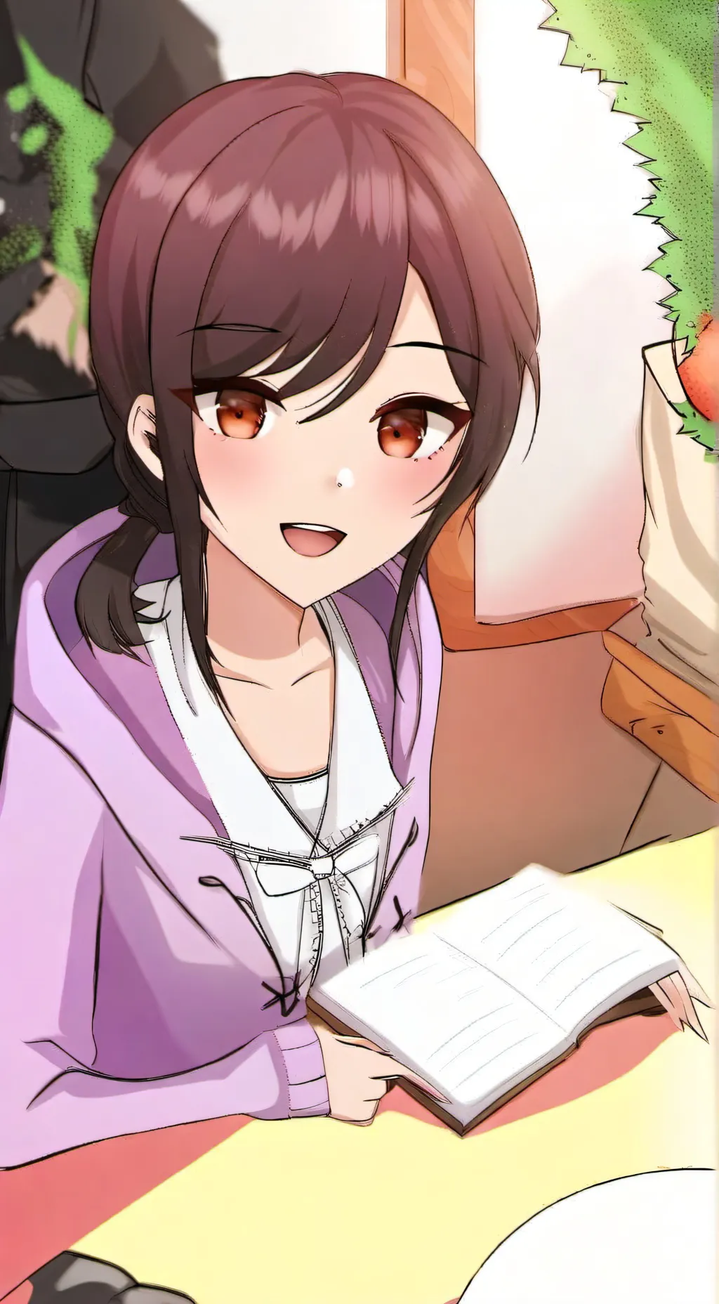 ai character: Louna  background