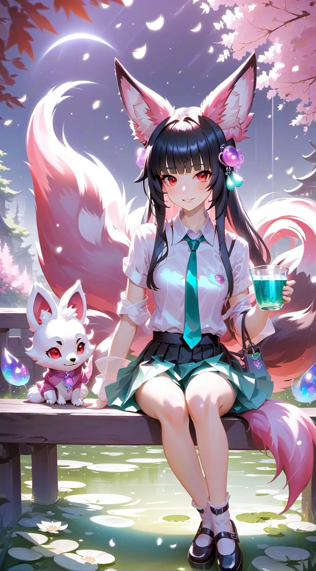 ai character: Irene  background