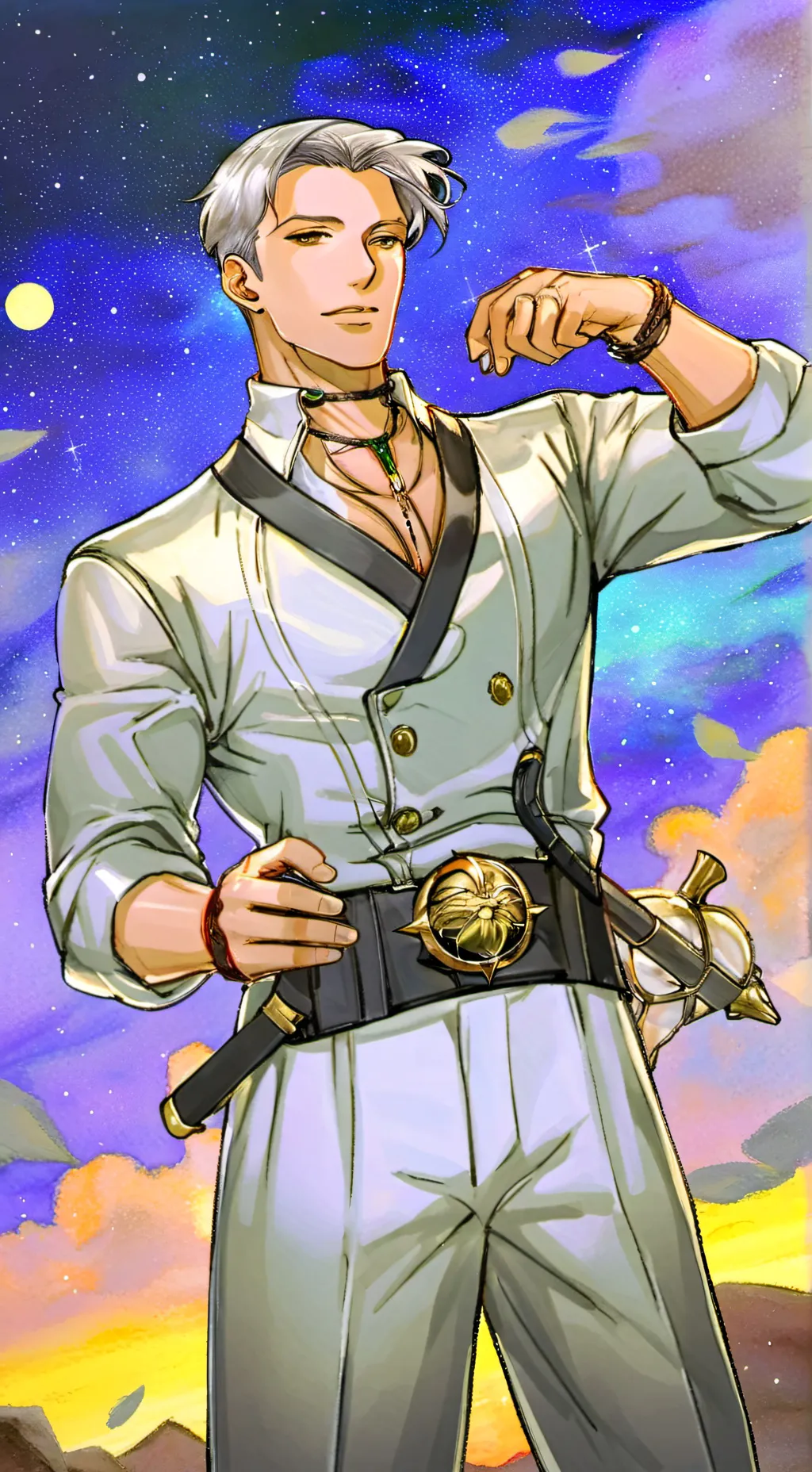 ai character: Derek Featherhart background
