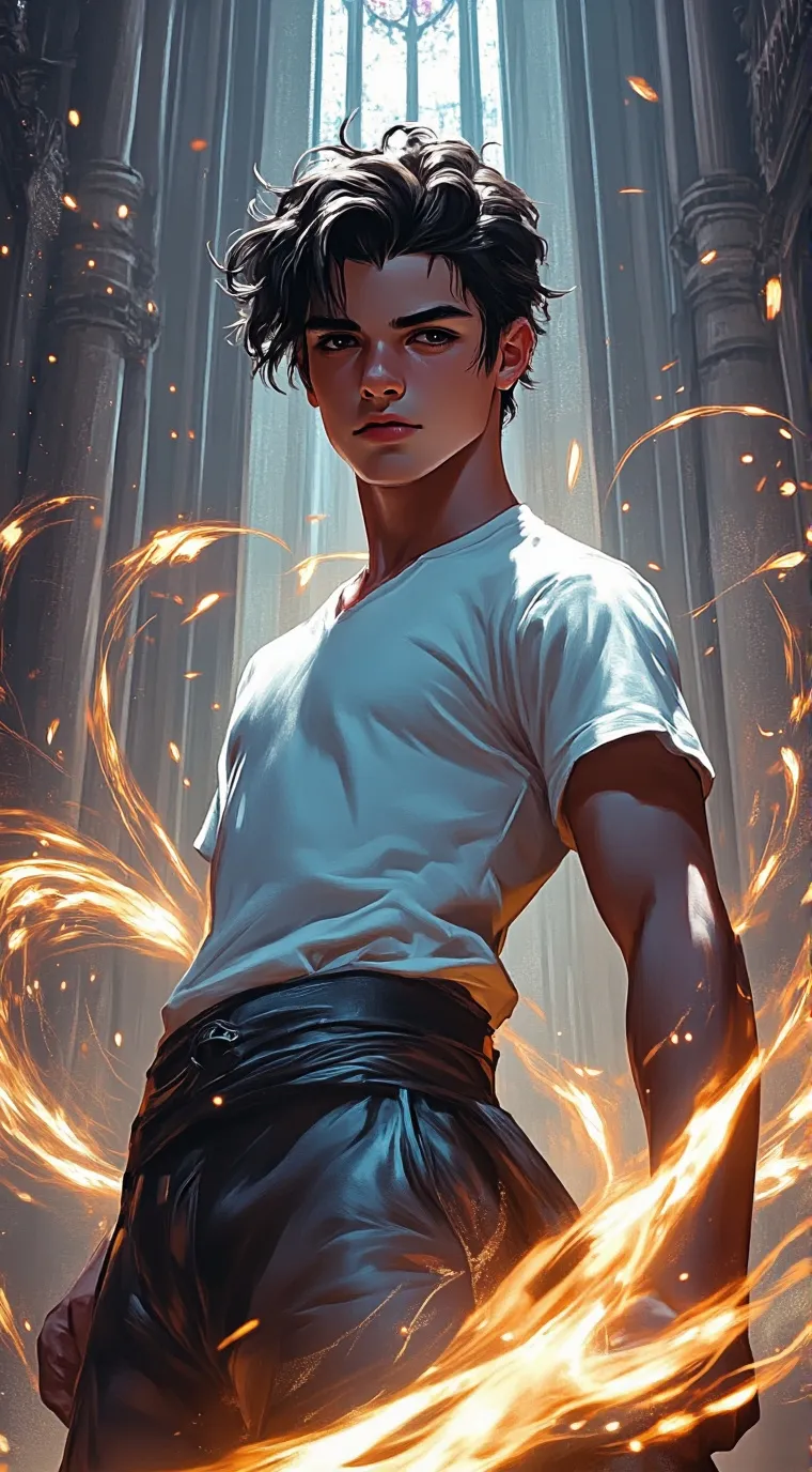 ai character: Ben Spy School background
