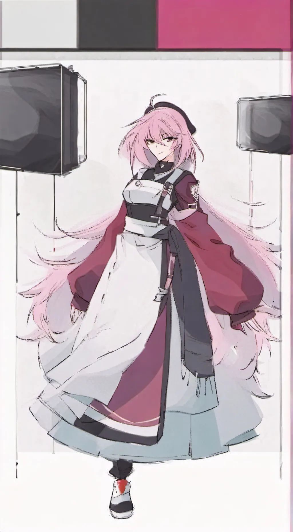 ai character: Lea☆ background