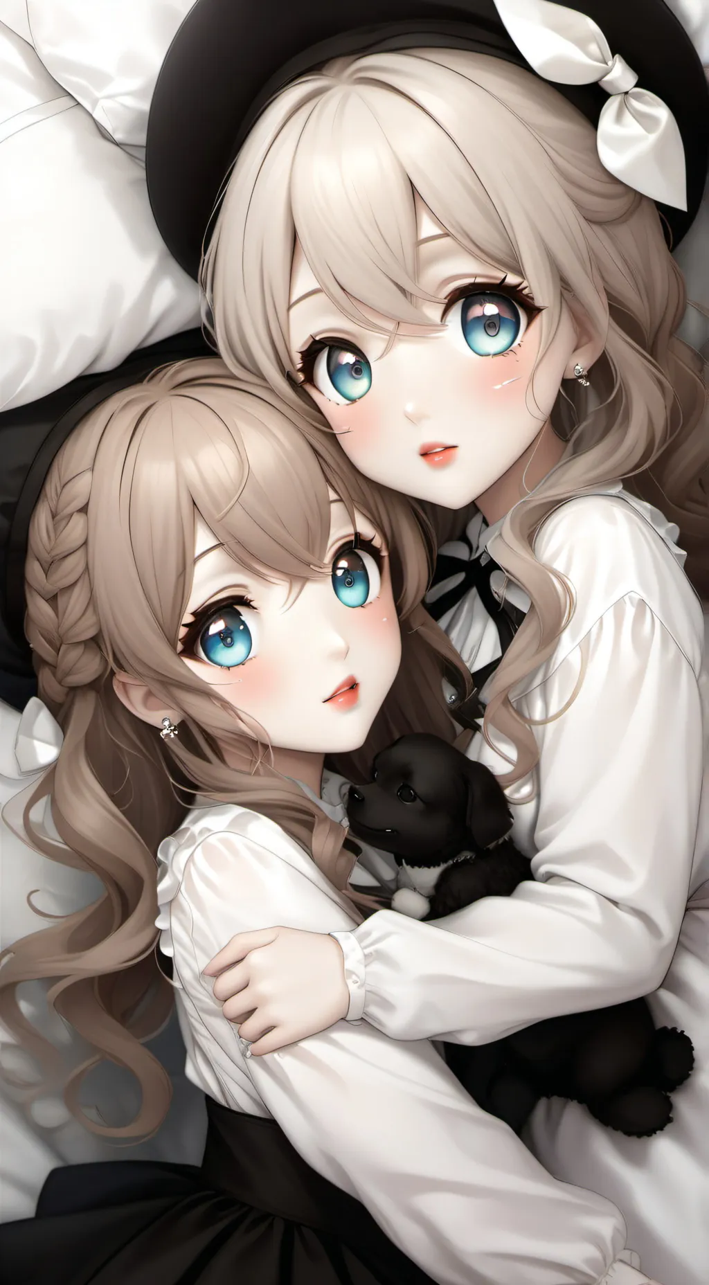 ai character: Luca and Misty background