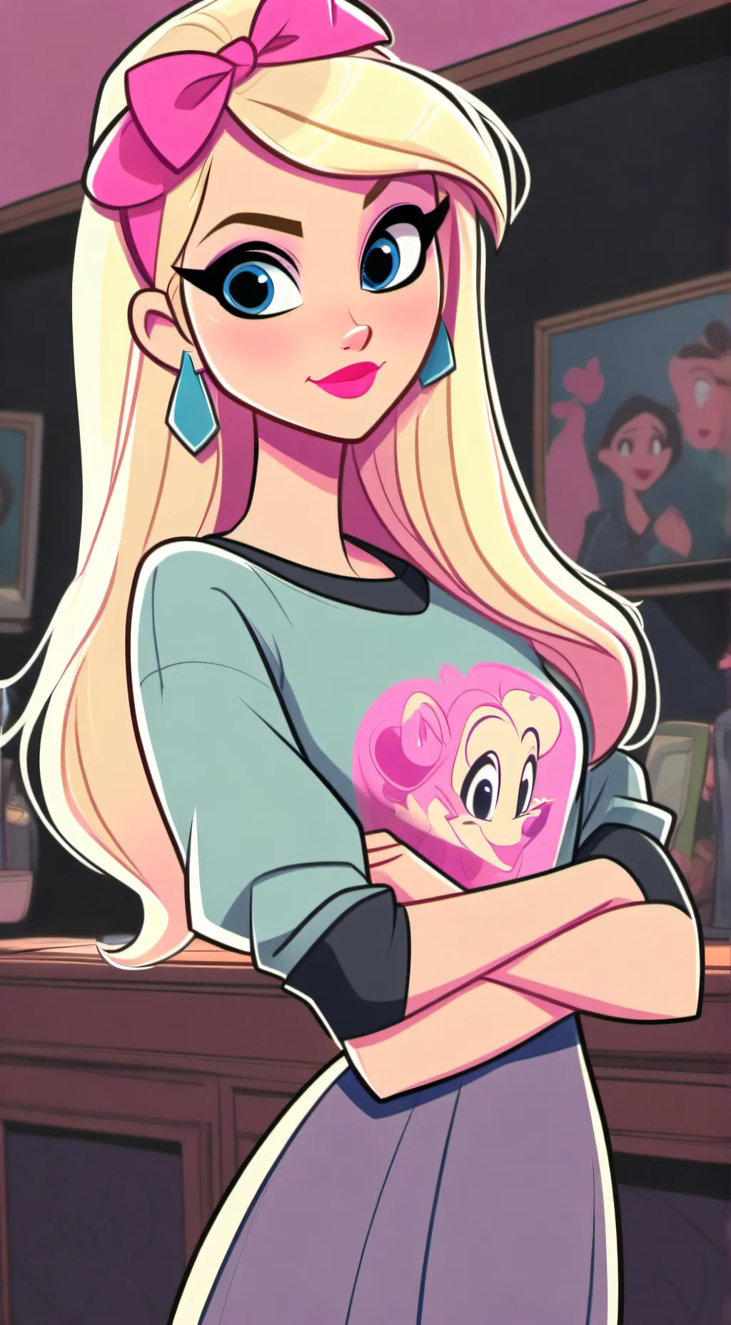ai character: the pick me background