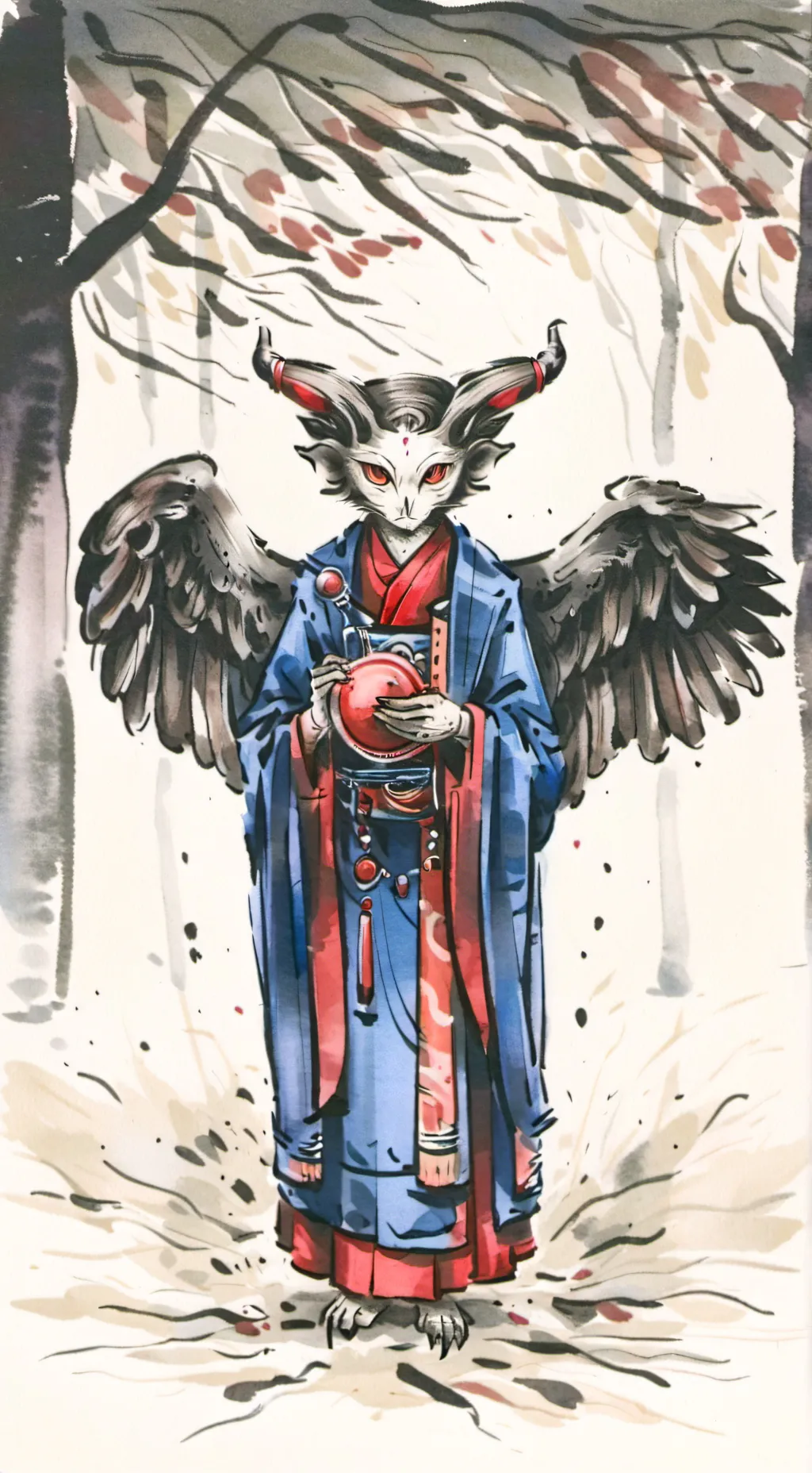 ai character: stolas background