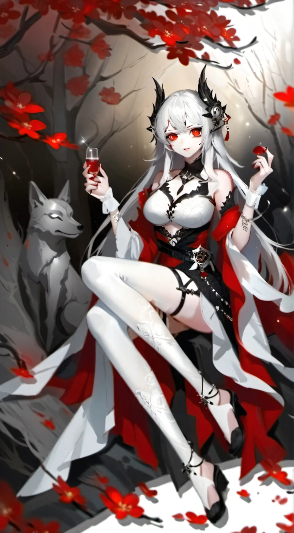 ai character: ALYA background
