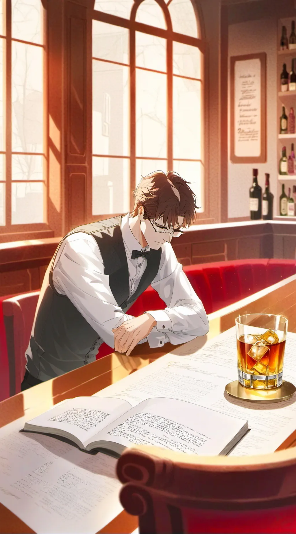ai character: 🍺Freddie🍺 background
