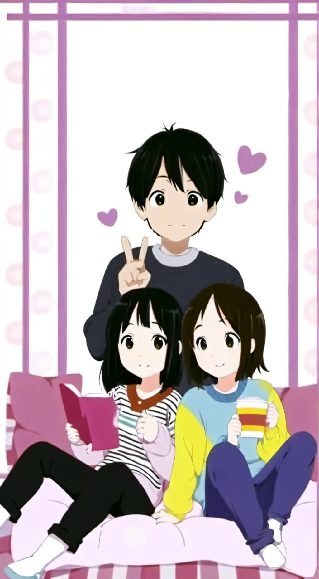 ai character: sleepover background