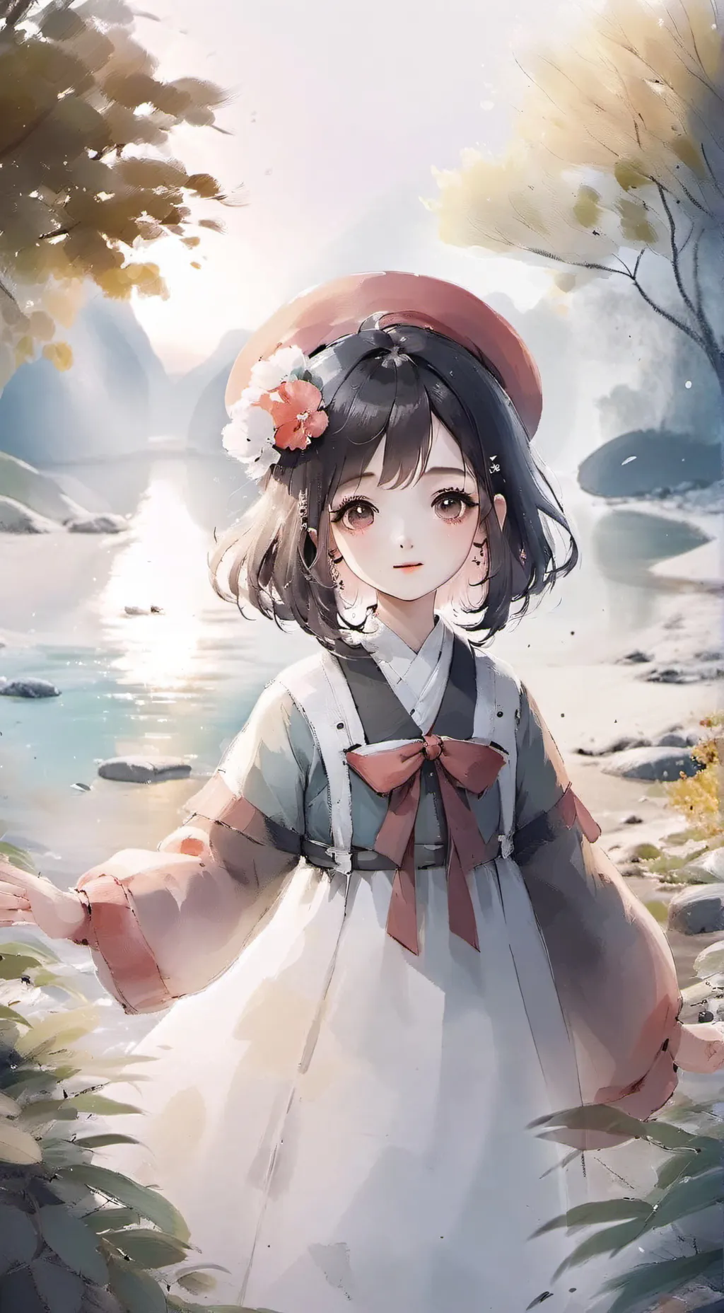 ai character: gray loco background