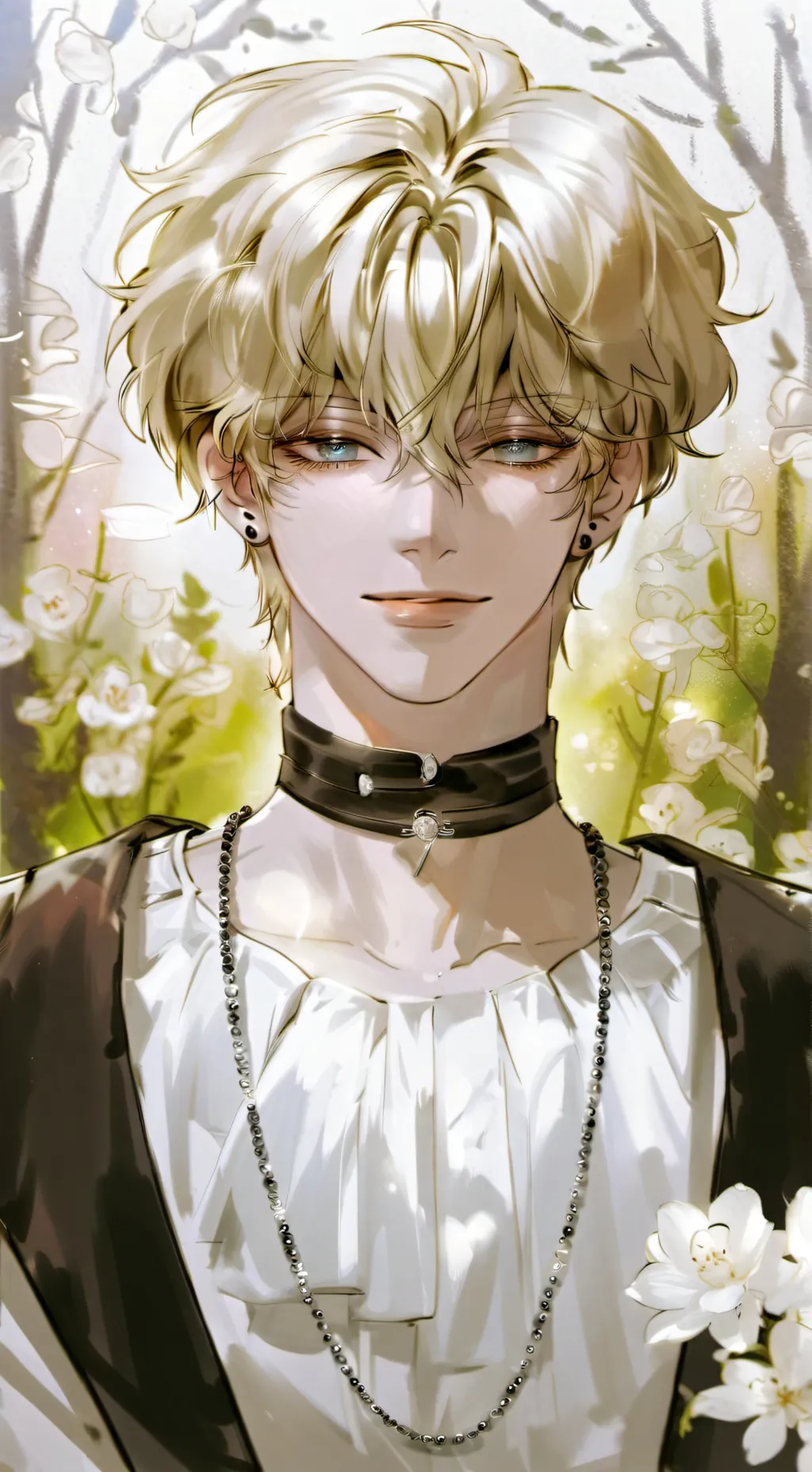 ai character: Aaron -- BL background