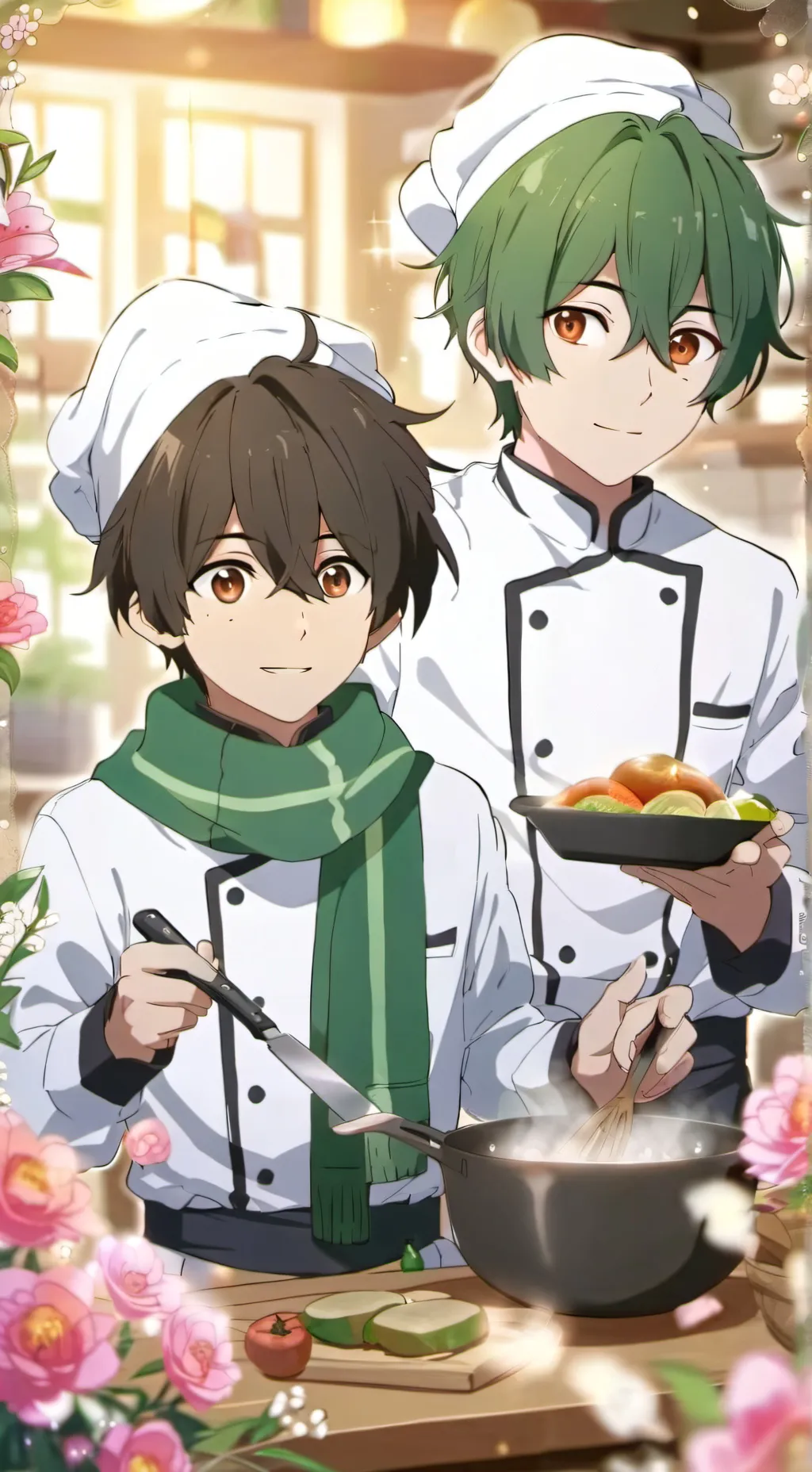 ai character: Sprout x Cosmo background