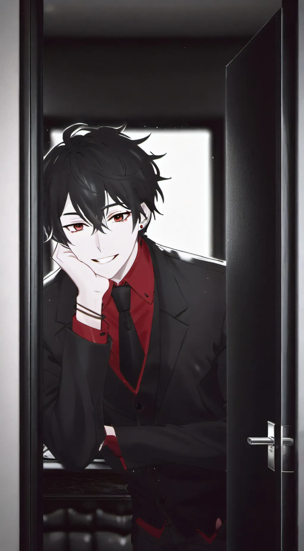 ai character: Fickle Laundry Par background