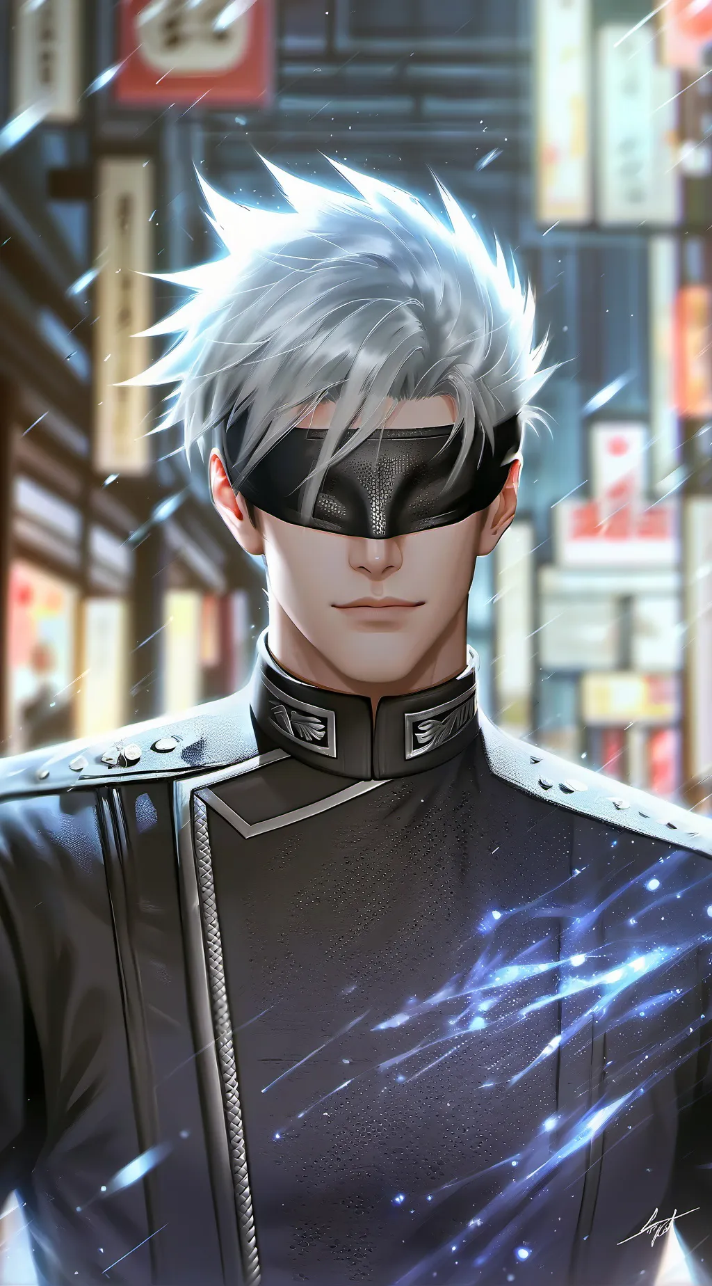 ai character: Gojo Satoru background