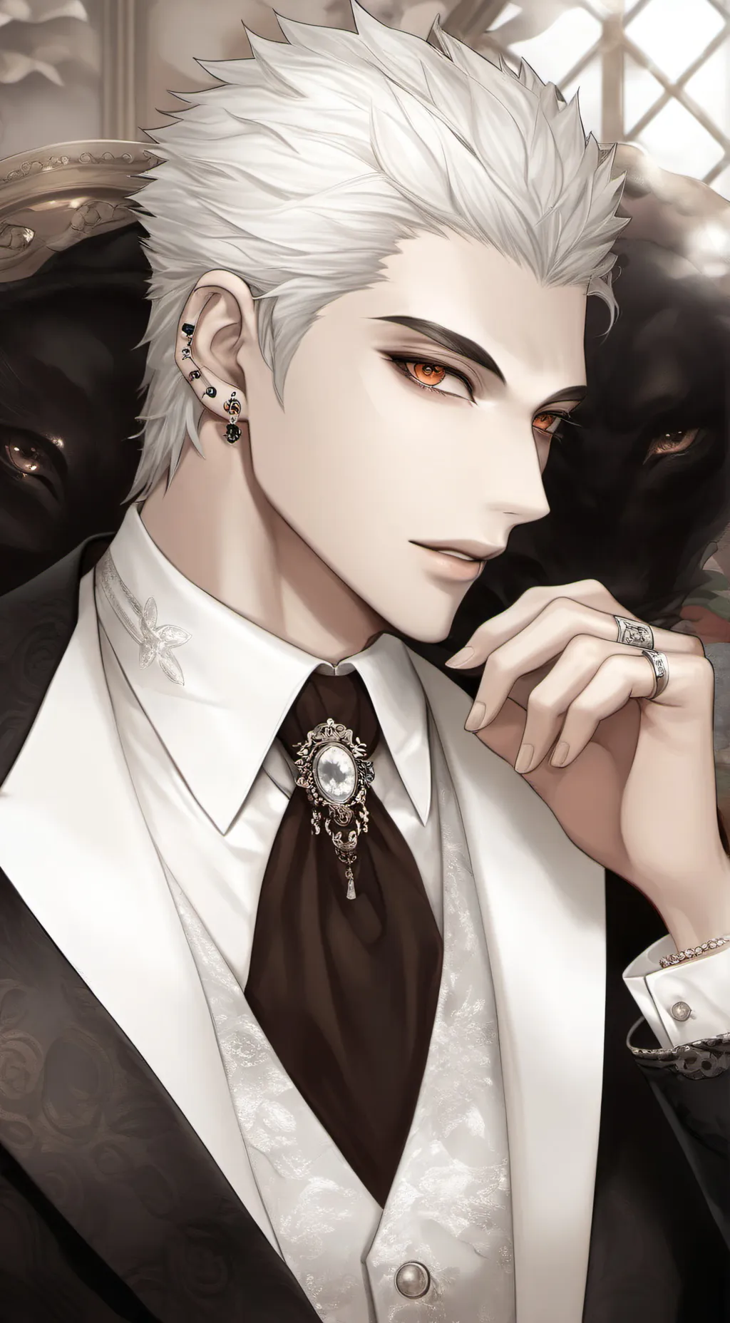 ai character: geru background