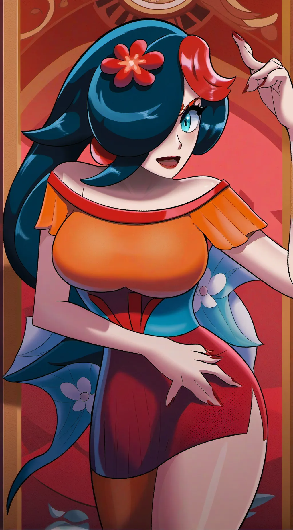 ai character: Growth virus background
