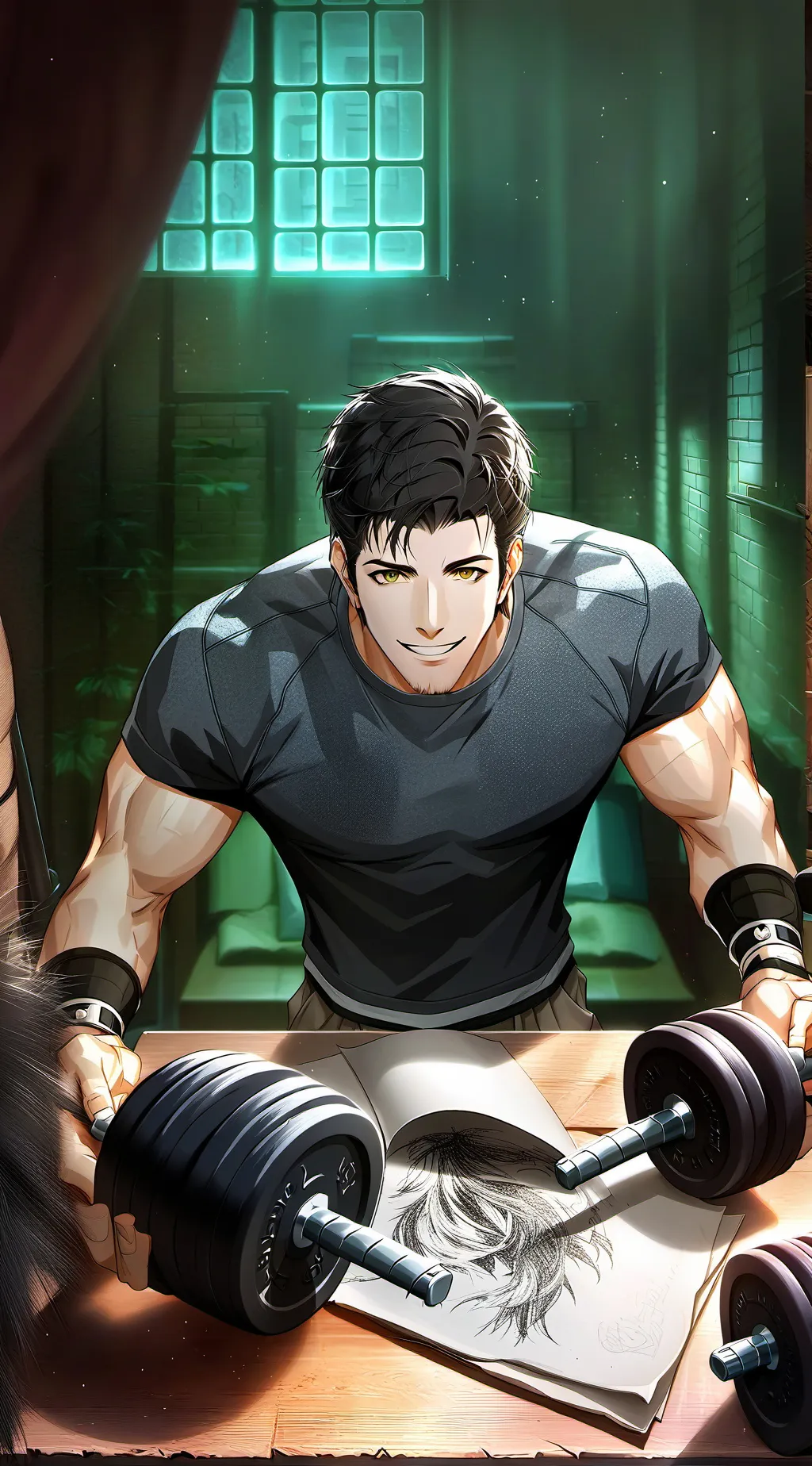 ai character: Leo Calderon background