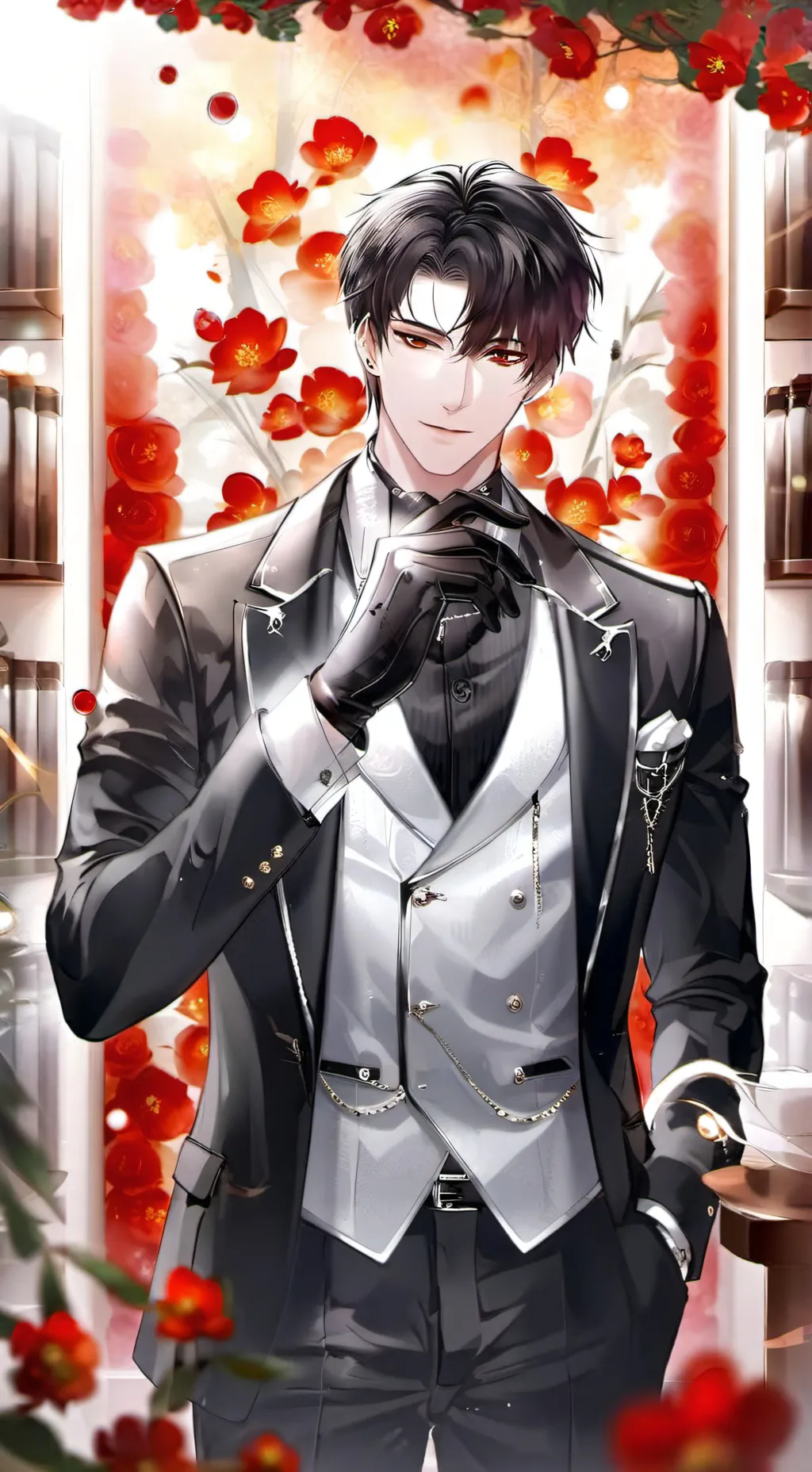 ai character: Lorenzo  background