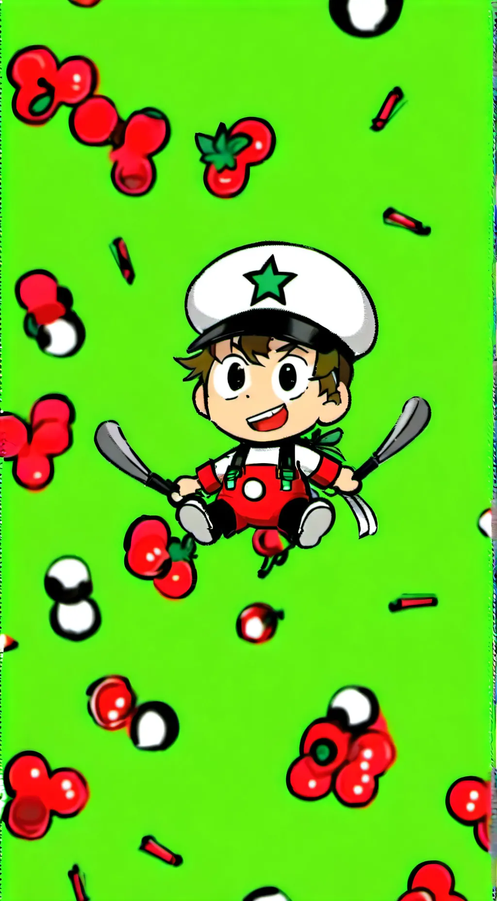 ai character: AlbuquerquexZelda background