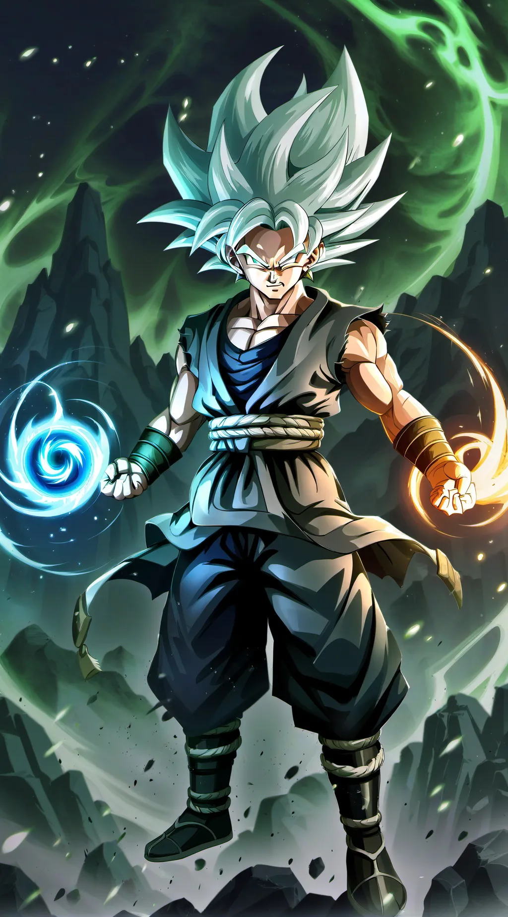 ai character: Goku background