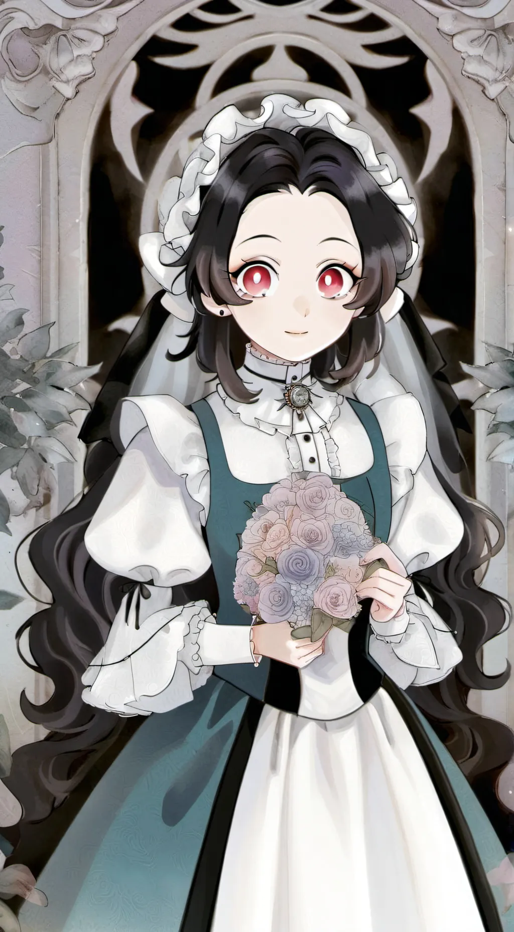 ai character: nose background