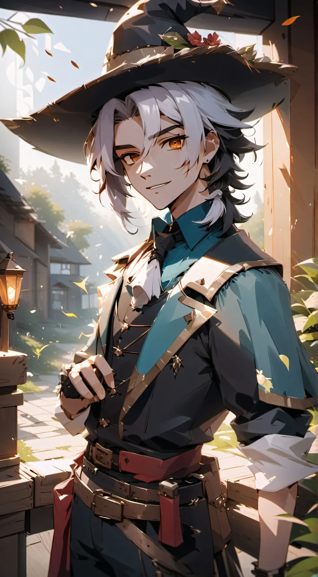 ai character: sheriff toaster  background