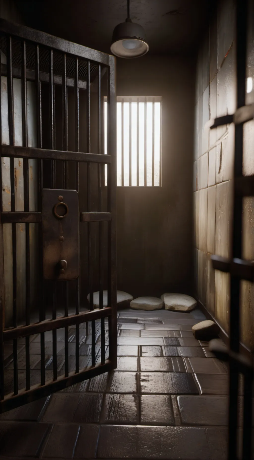 ai character: CLASS 1-A in jail background