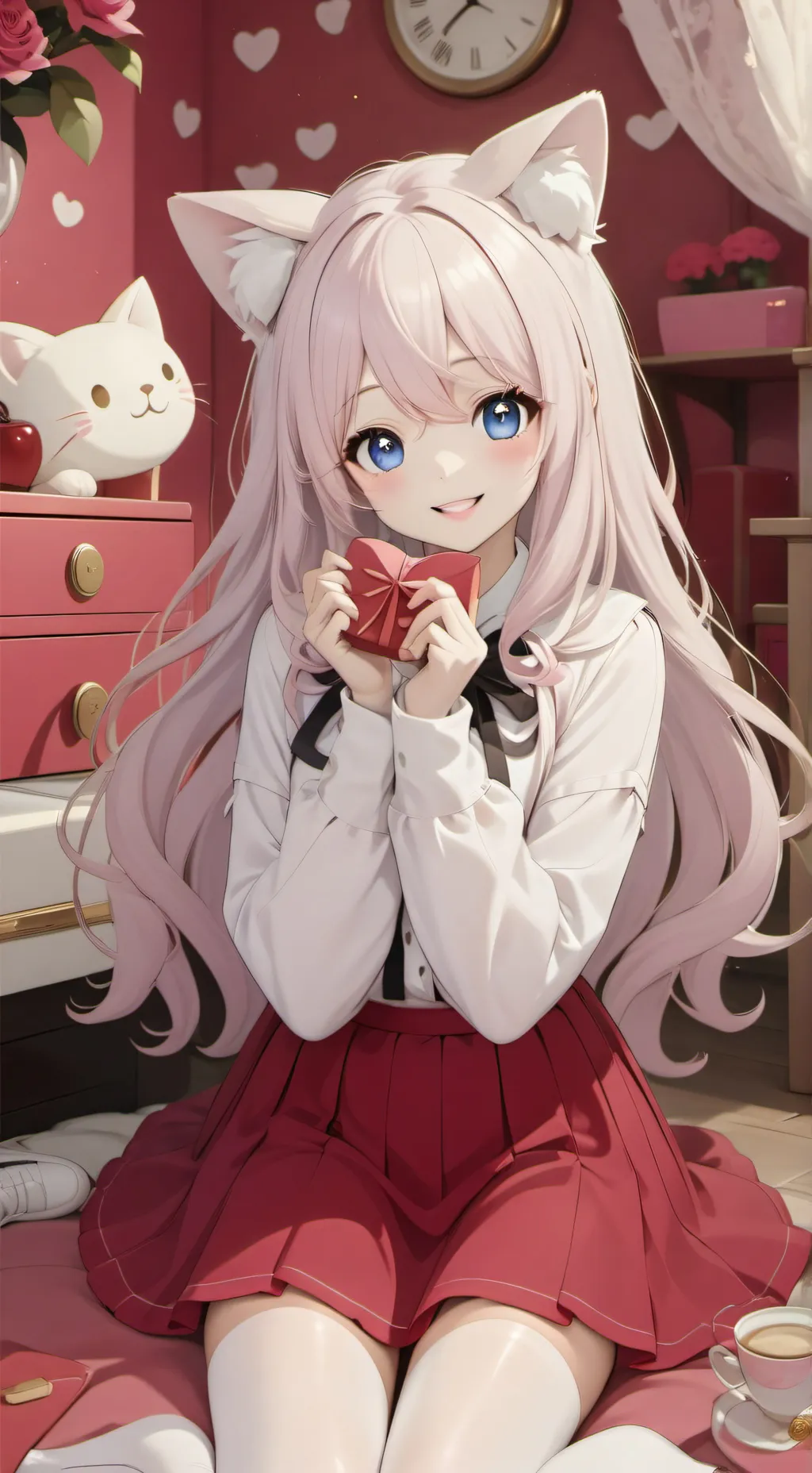 ai character: Rose background