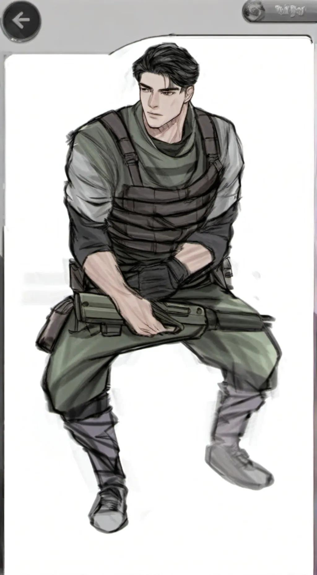 ai character: Roberto  background