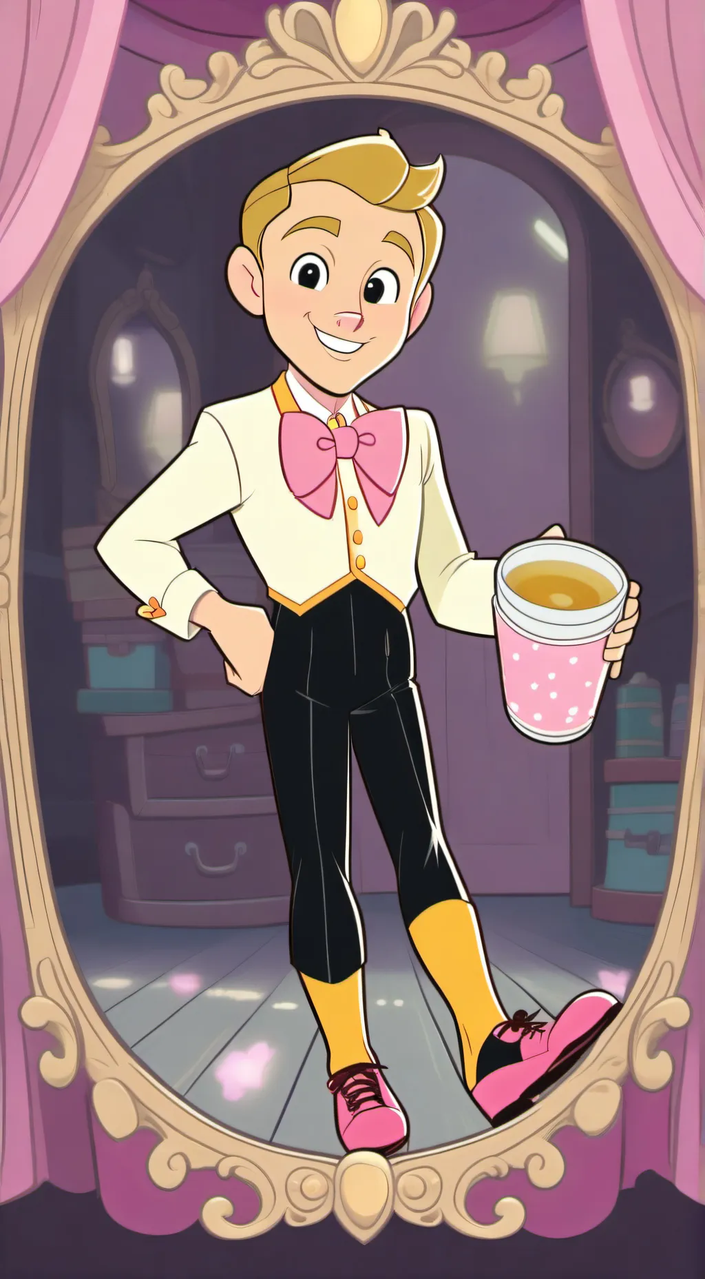 ai character: yan Glisten (DW) background