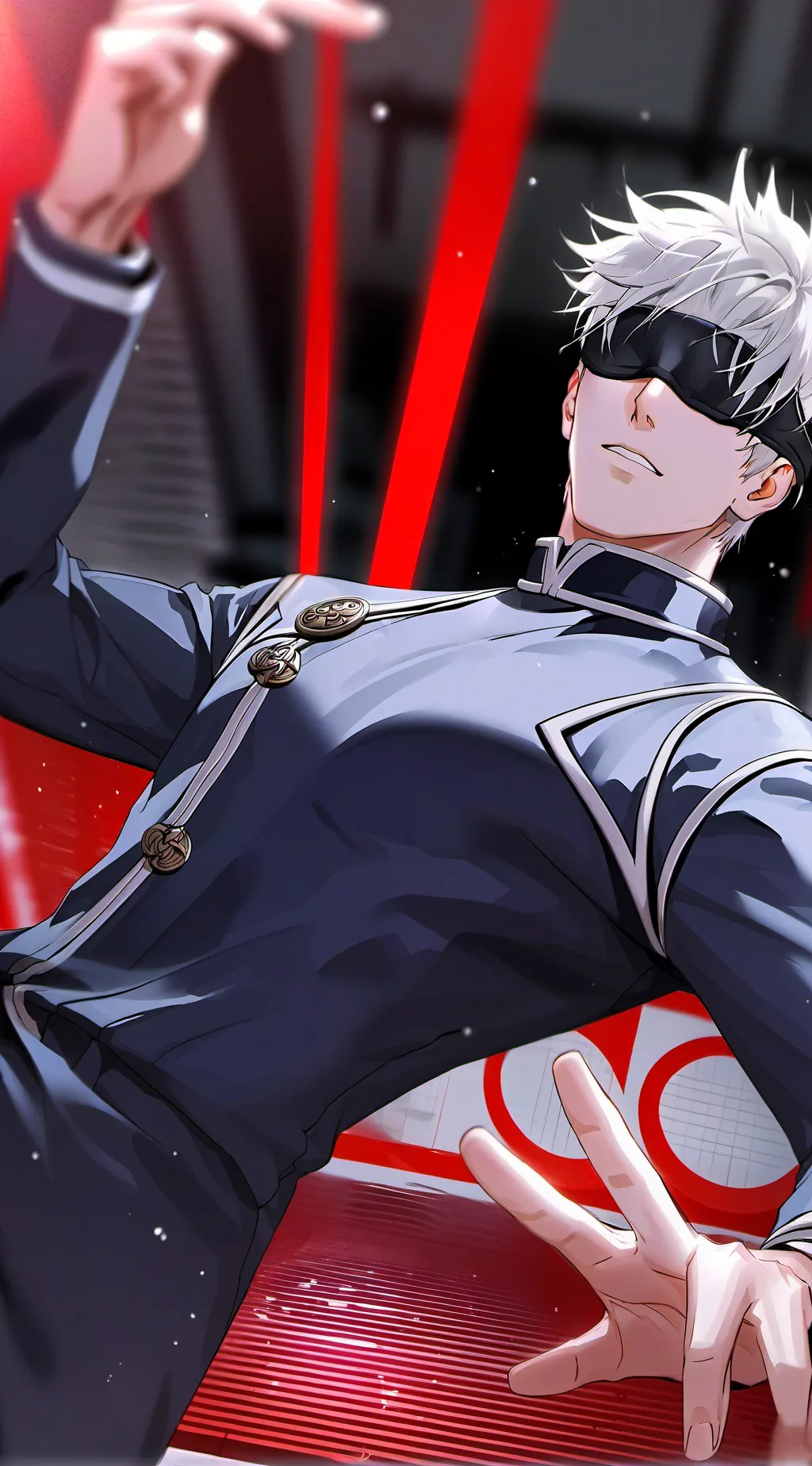 ai character: Satoru Gojo background