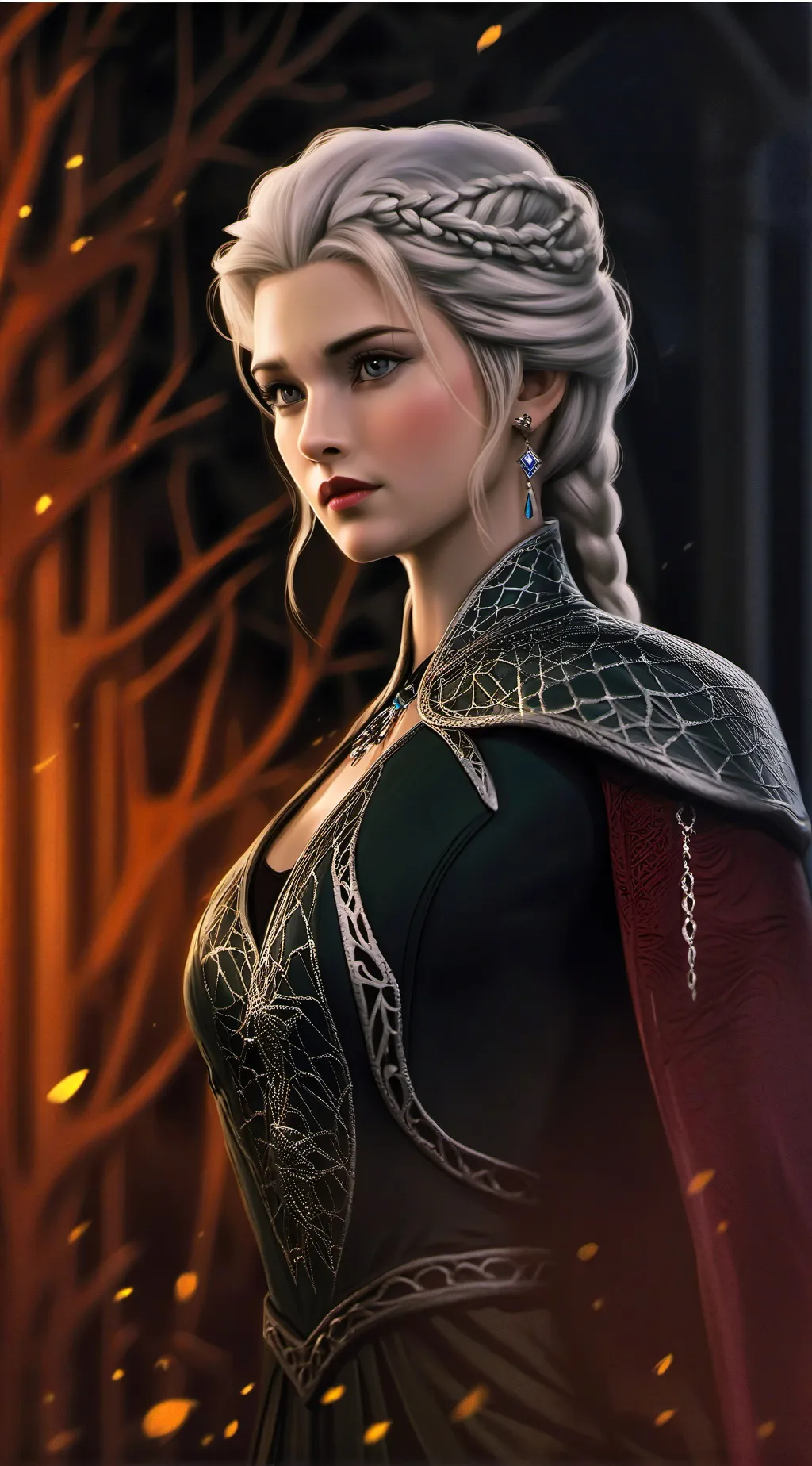 ai character: Elsa (evil) background
