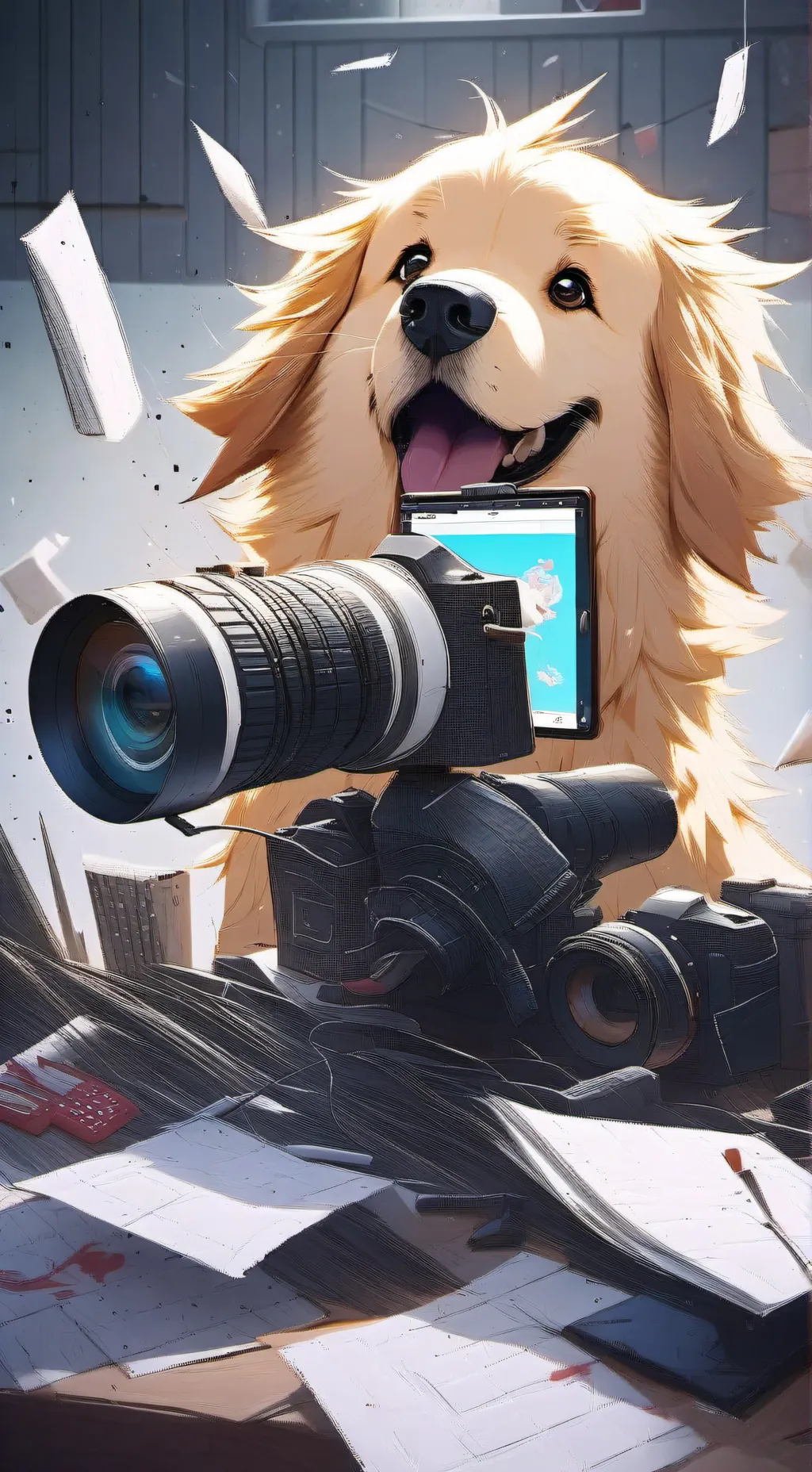 ai character: Plop background