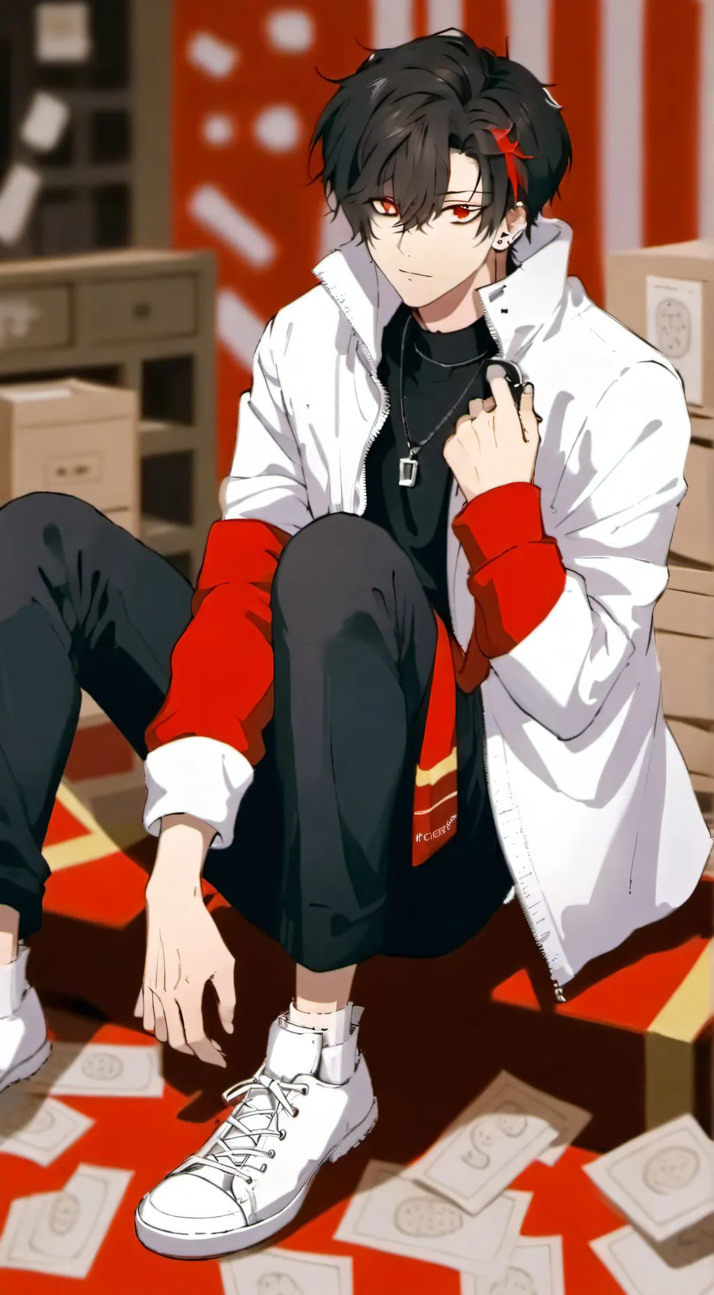 ai character: noah  background