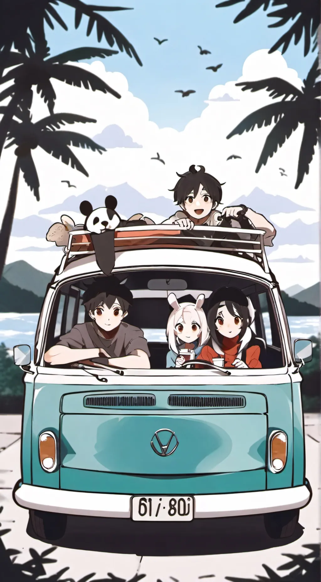 Talkie AI - Chat with Family road trip! 