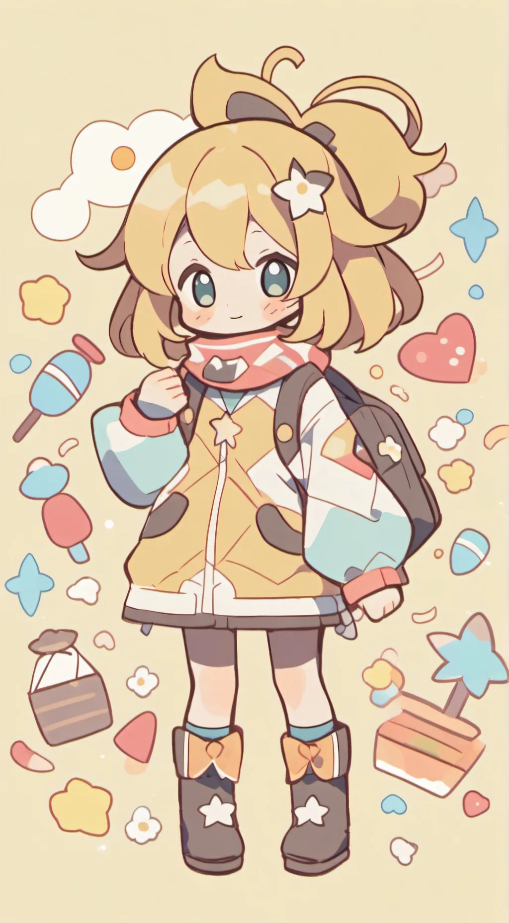 ai character: LEMON029-Z1G background