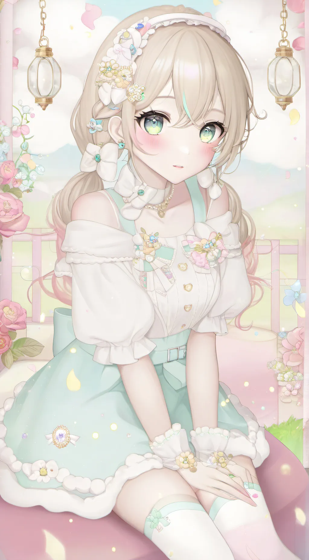 ai character: Misty background