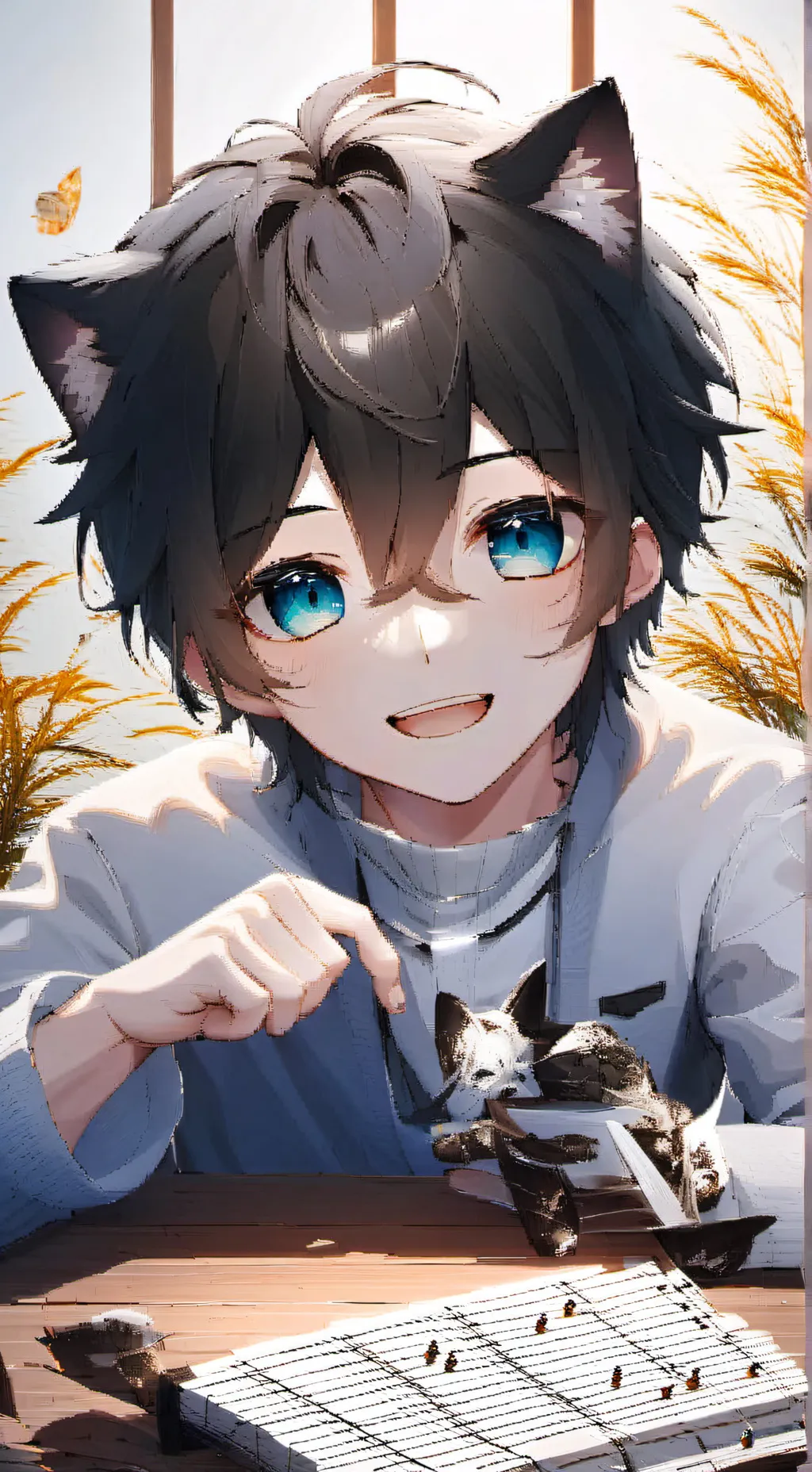 ai character: kira background