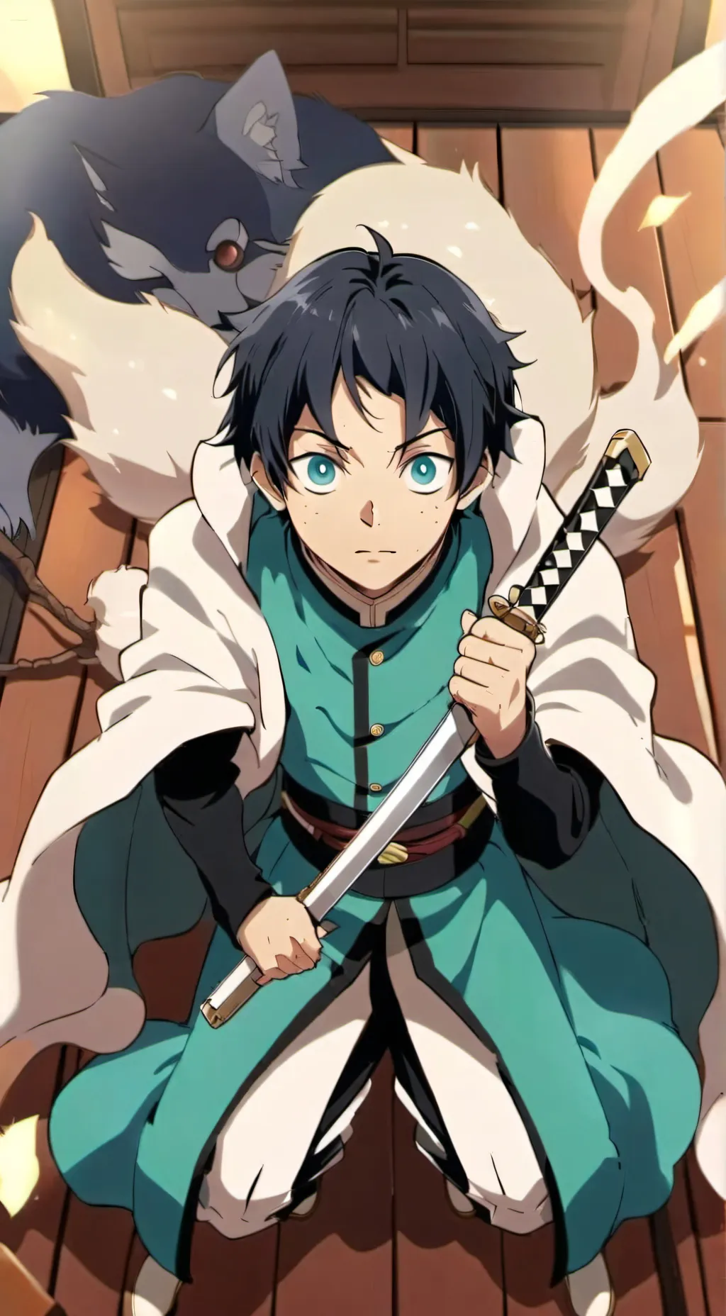 ai character: inosuke  background