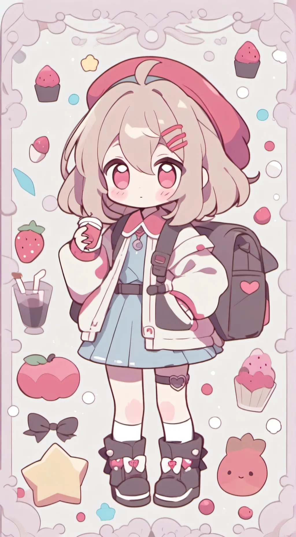 ai character: kny background