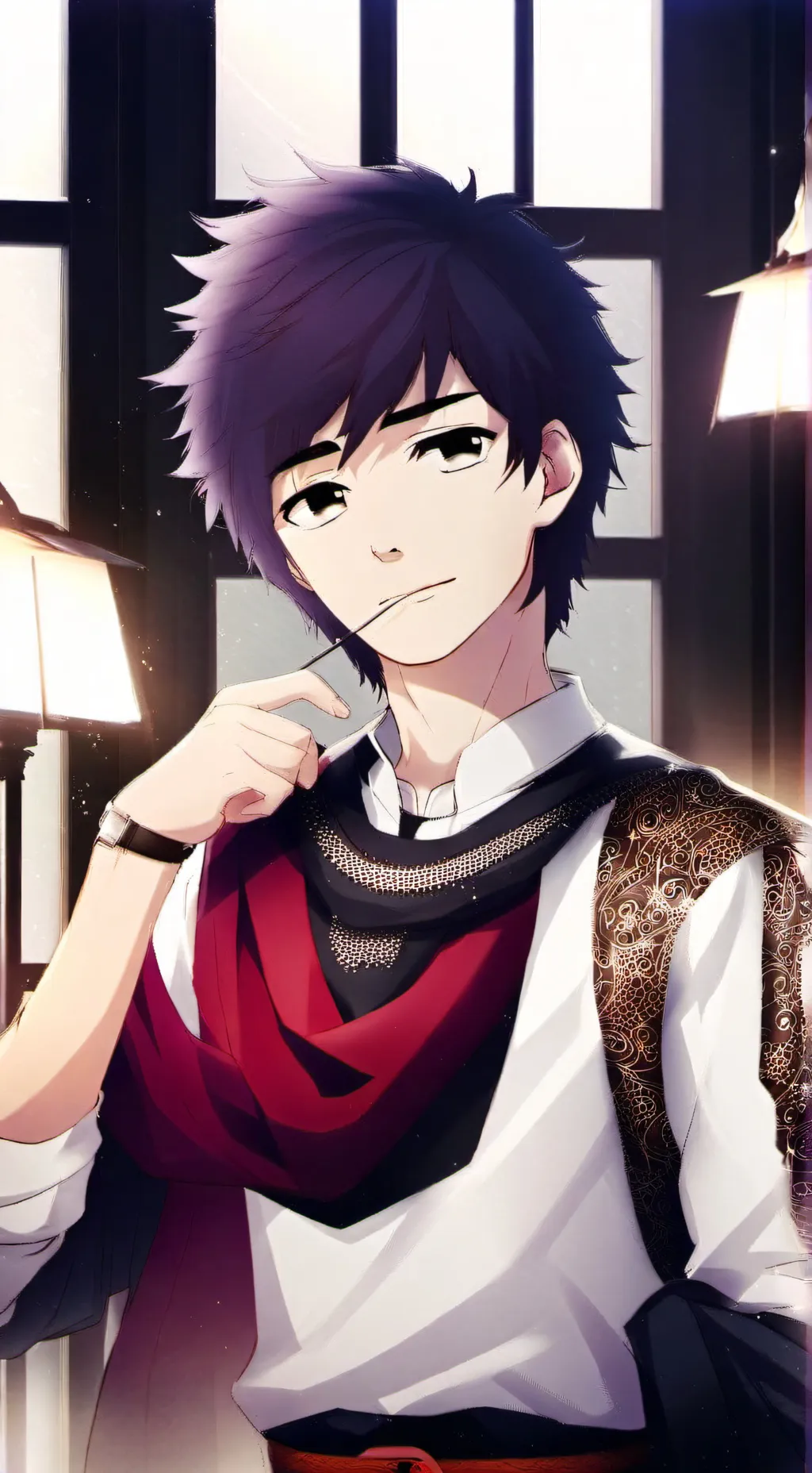 ai character: alex background