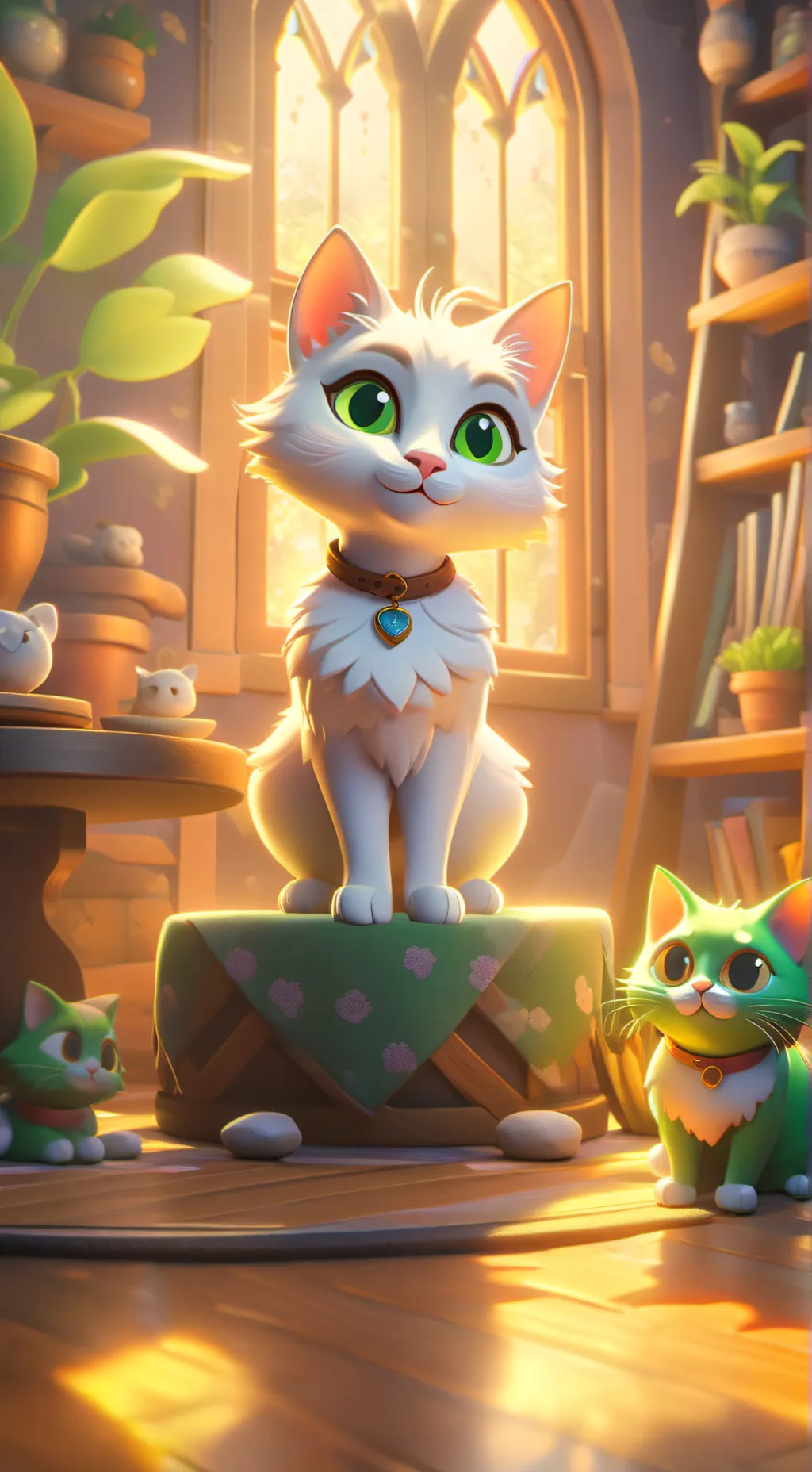 ai character: Angela background