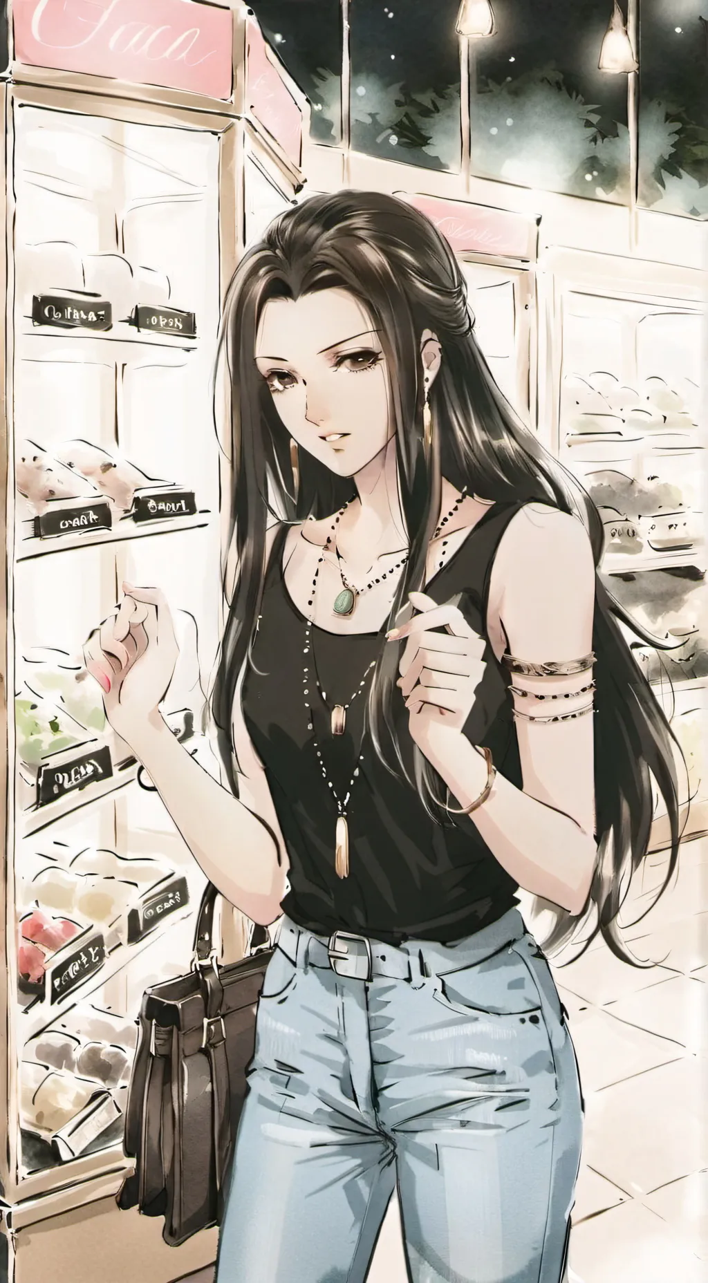 ai character: adrianna background
