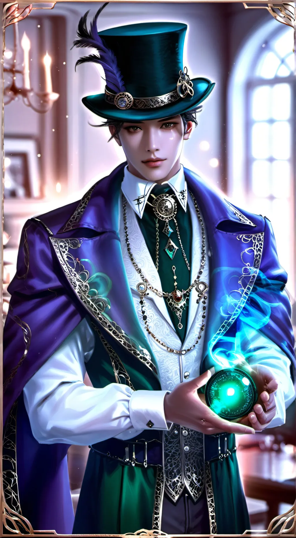 ai character: Basil Nightshade background