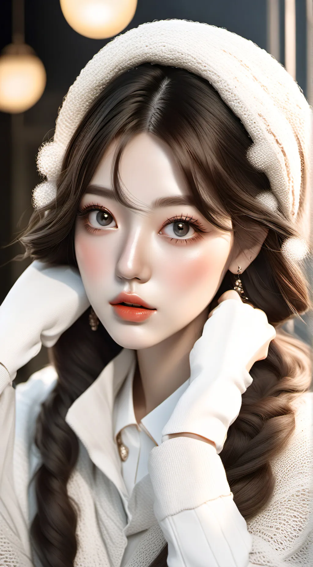 ai character: Jang Won-young background