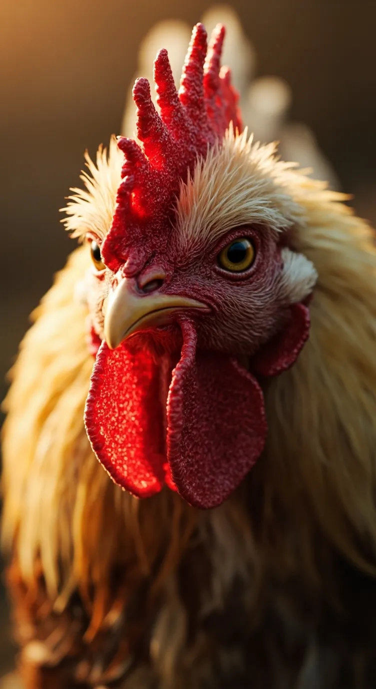 ai character: chicken background