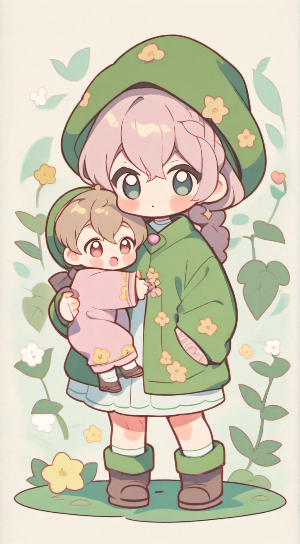 ai character: hermana y tú background
