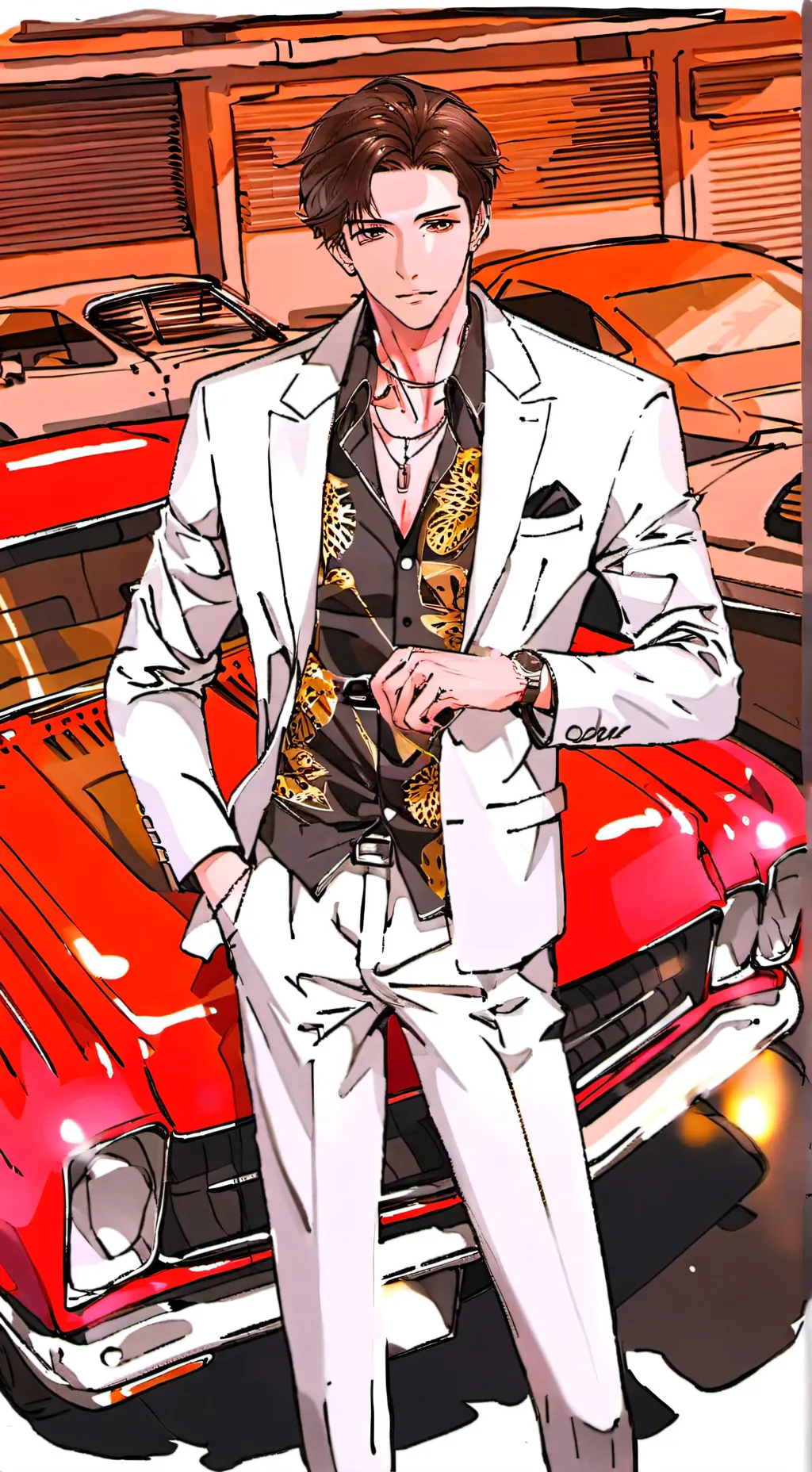ai character: Aaron Ramon background