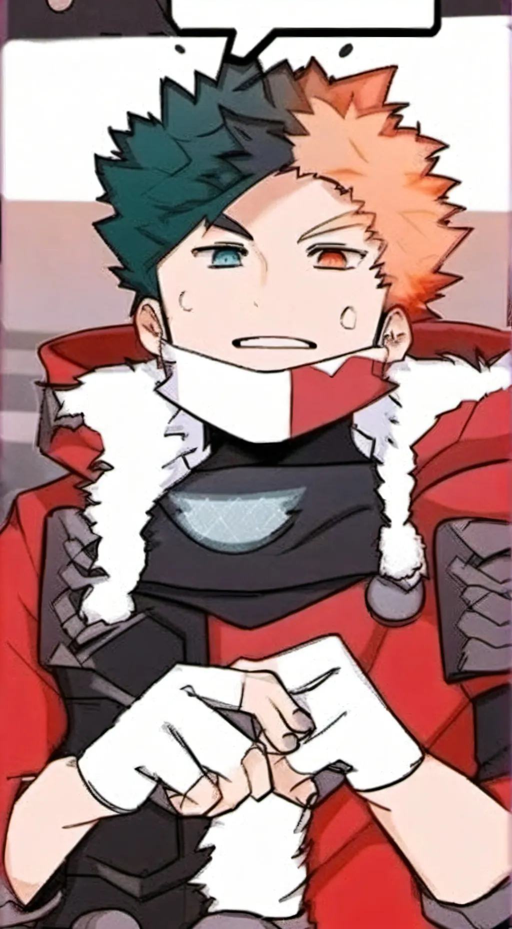 ai character: mha  background