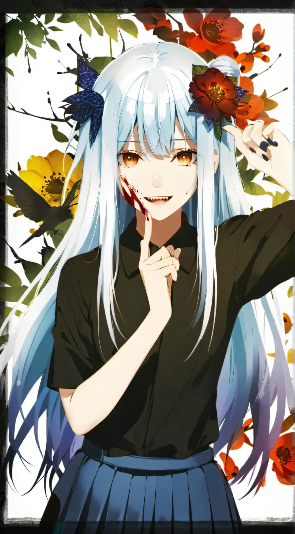 ai character: MHA parasite background