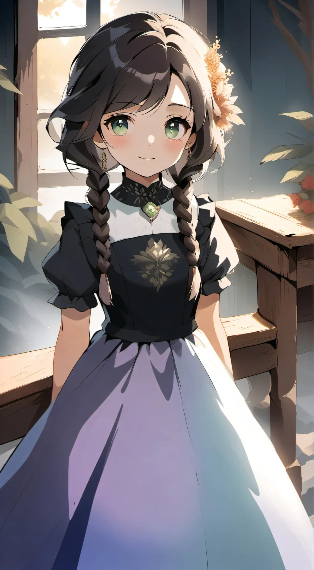 ai character: princess Eliza background