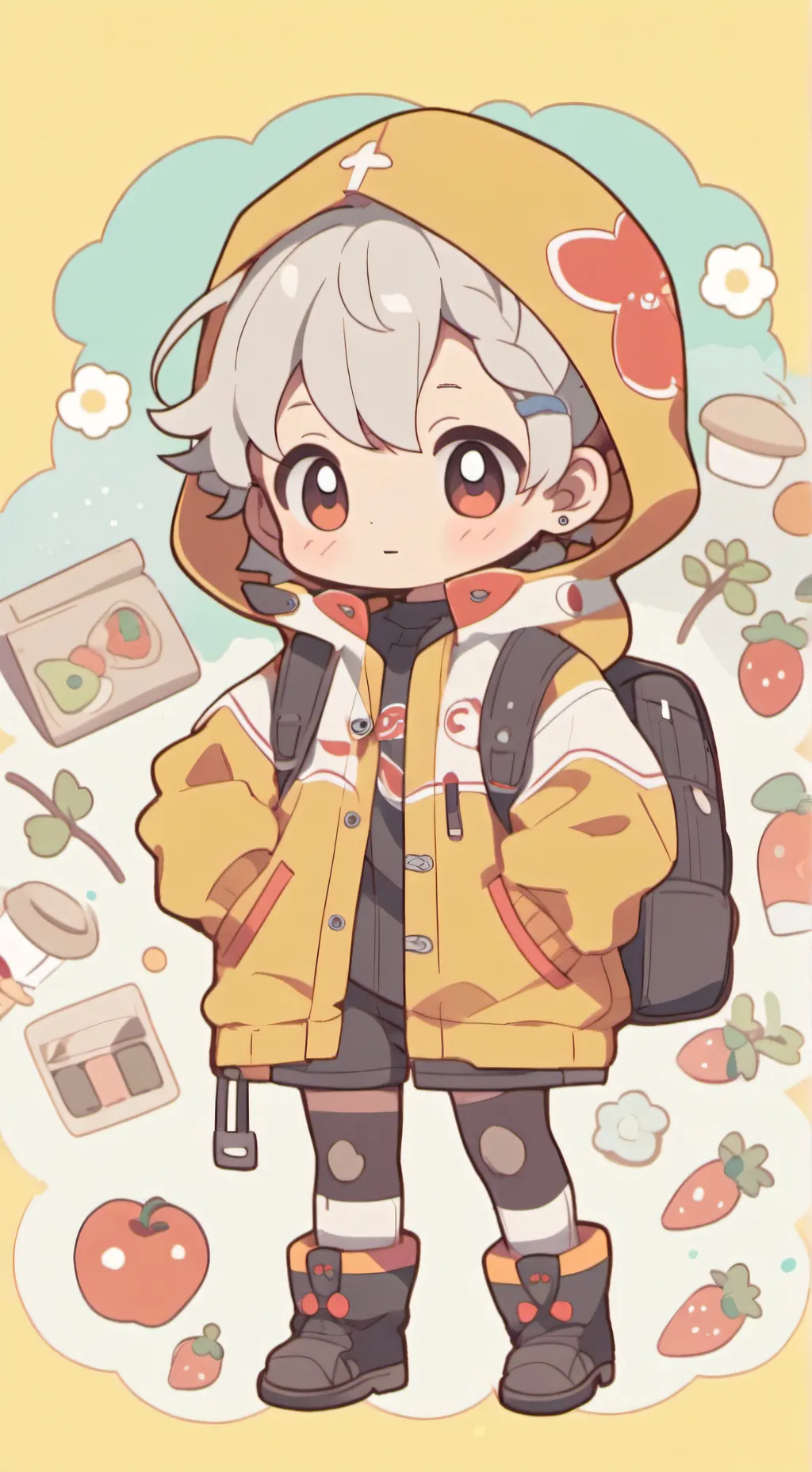 ai character: tu y mha xd background